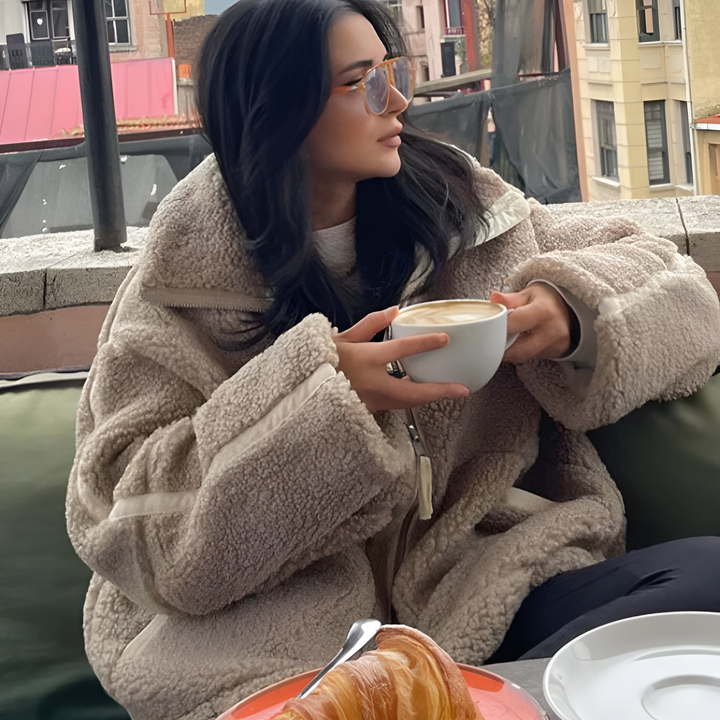 Sommerfeld | Warme Teddyjacke für Damen