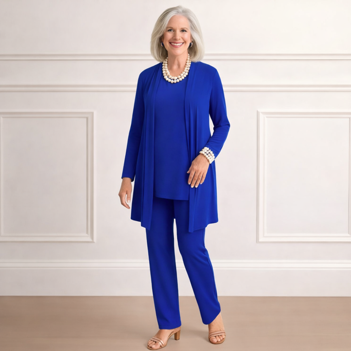 Ronalie | Elegantes Set aus Oberteil und Hose