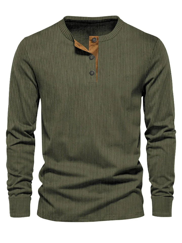 Easton™ | Klassisches Herren-Langarmshirt