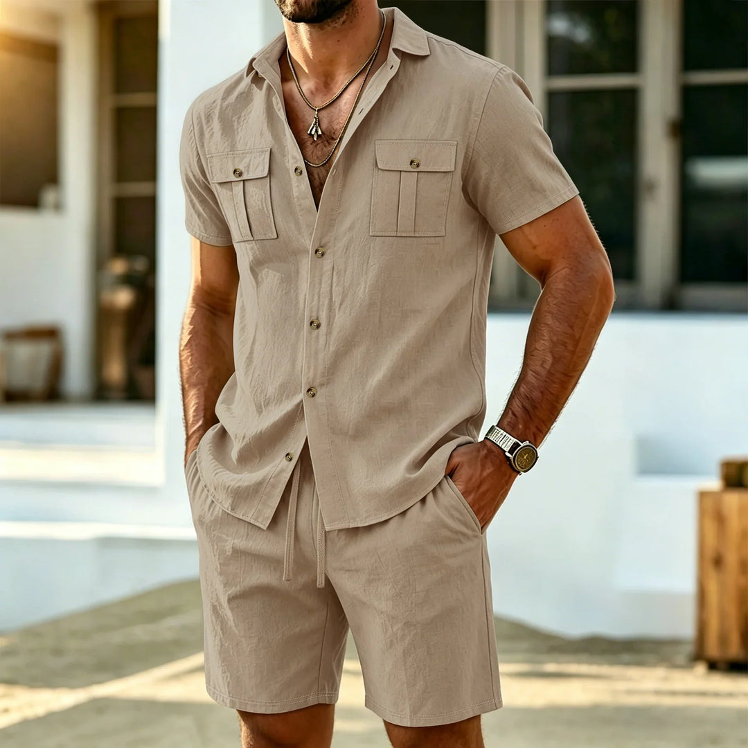 Sommerfeld | Leinen-Set für Herren (1 kaufen, 1 GRATIS dazu)
