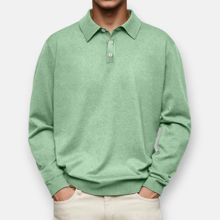 Aiden™ | Langarm-Polo