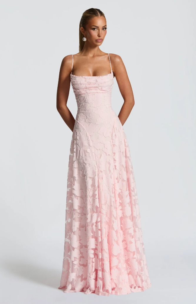 Sommerfeld | Elegantes Spitzen Maxi Kleid