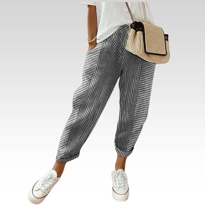 Lore | Stilvolle Streifenhose