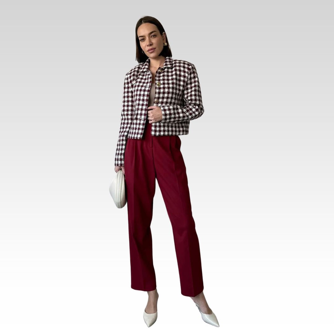 STEFANIE | VIELSEITIGE KLASSISCHE SLIM-FIT-ANZUGHOSE