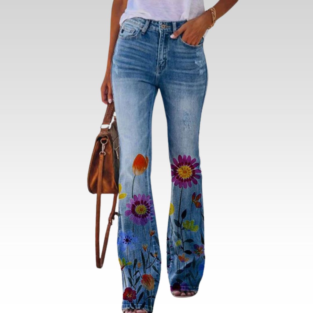 Blaire | Jeans mit hoher Taille und Schlag