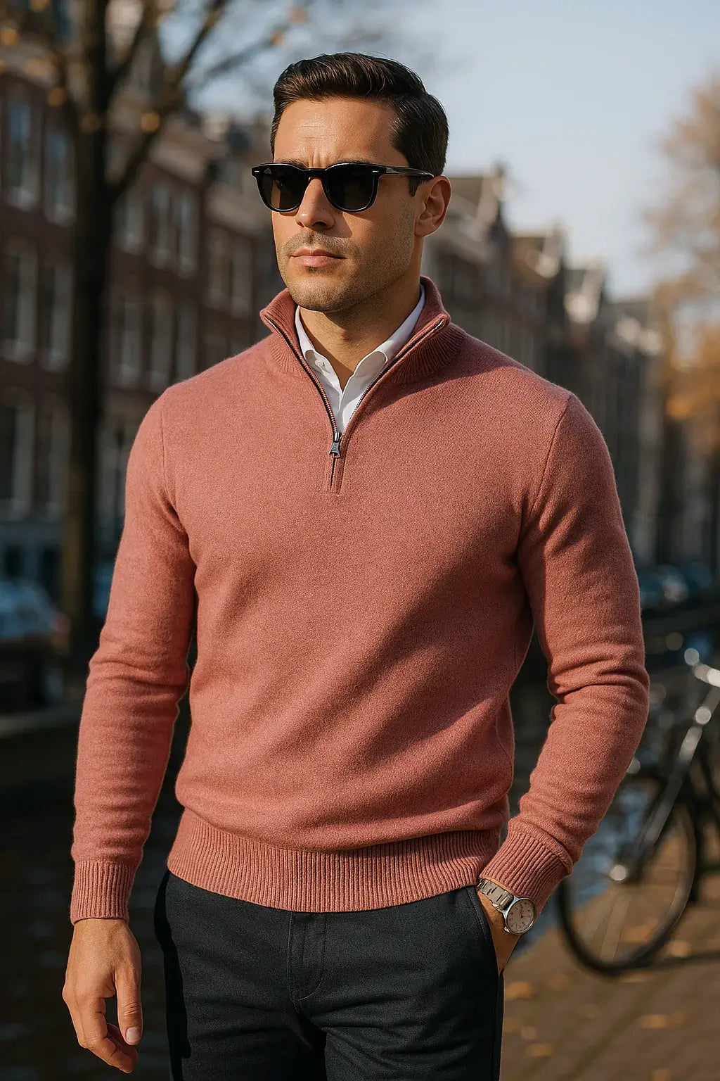 Sommerfeld™ | The Windsor Half-Zip Herrenpullover