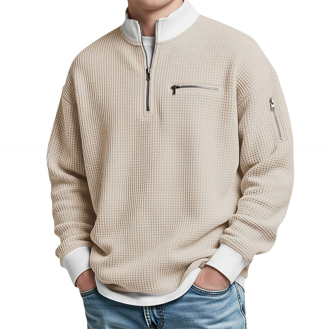 Sommerfeld | Strukturierter Troyer-Pullover