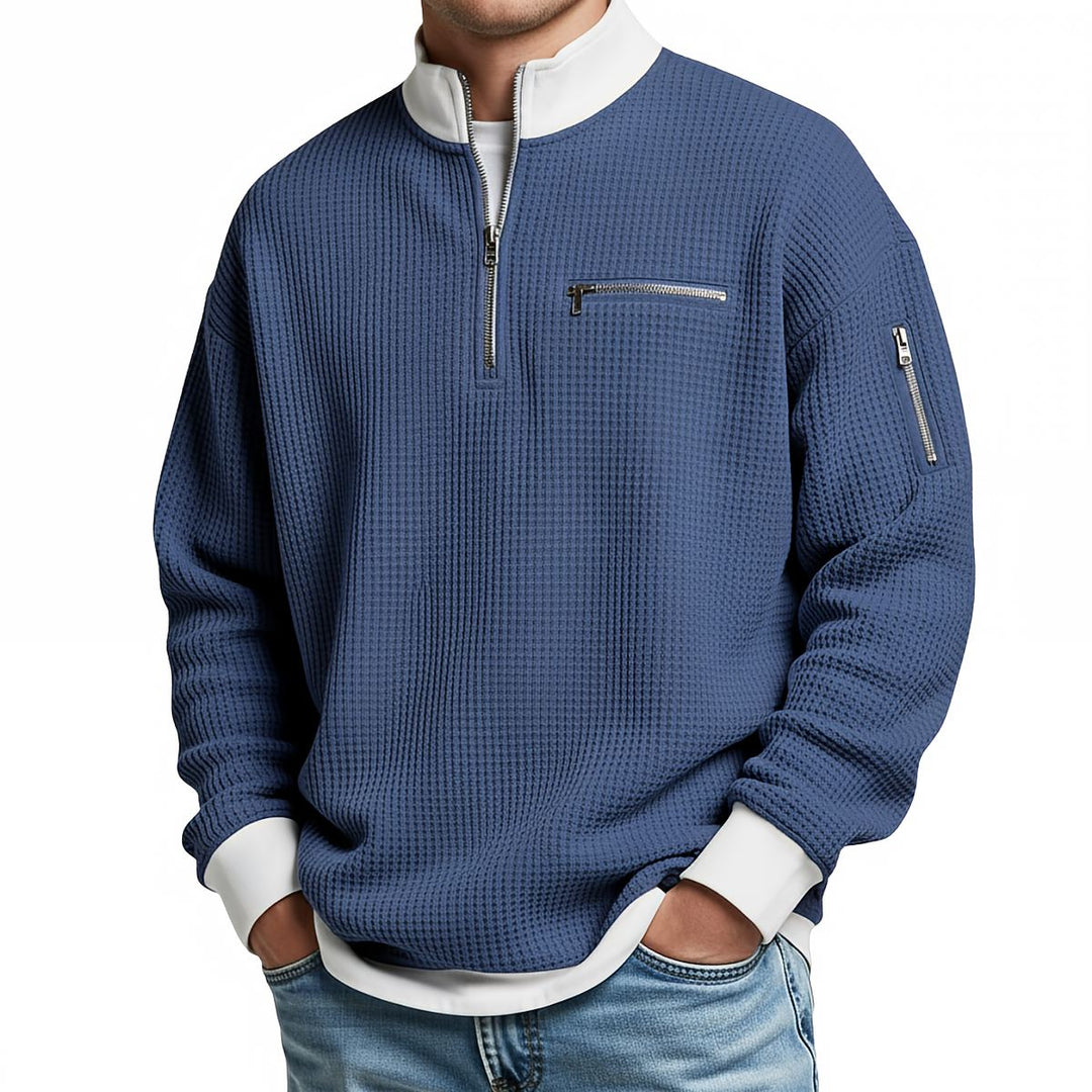 Sommerfeld | Strukturierter Troyer-Pullover
