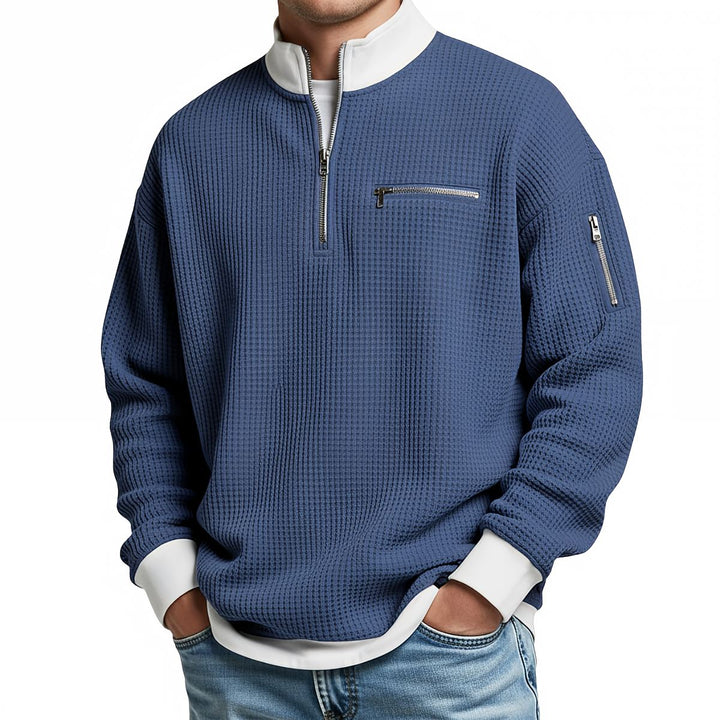 Sommerfeld | Strukturierter Troyer-Pullover