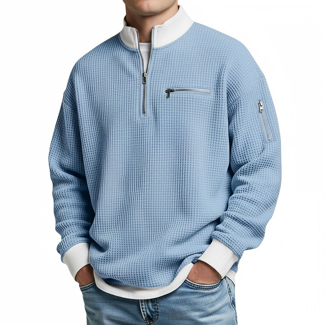 Sommerfeld | Strukturierter Troyer-Pullover
