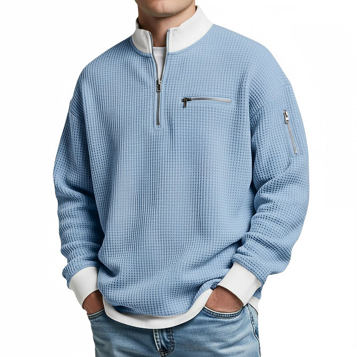 Sommerfeld | Strukturierter Troyer-Pullover