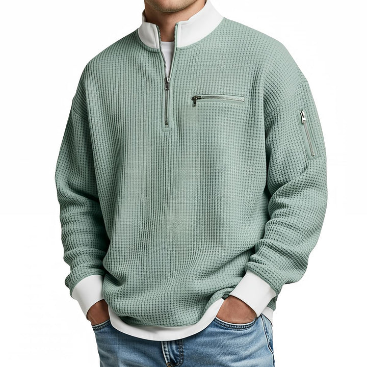 Sommerfeld | Strukturierter Troyer-Pullover