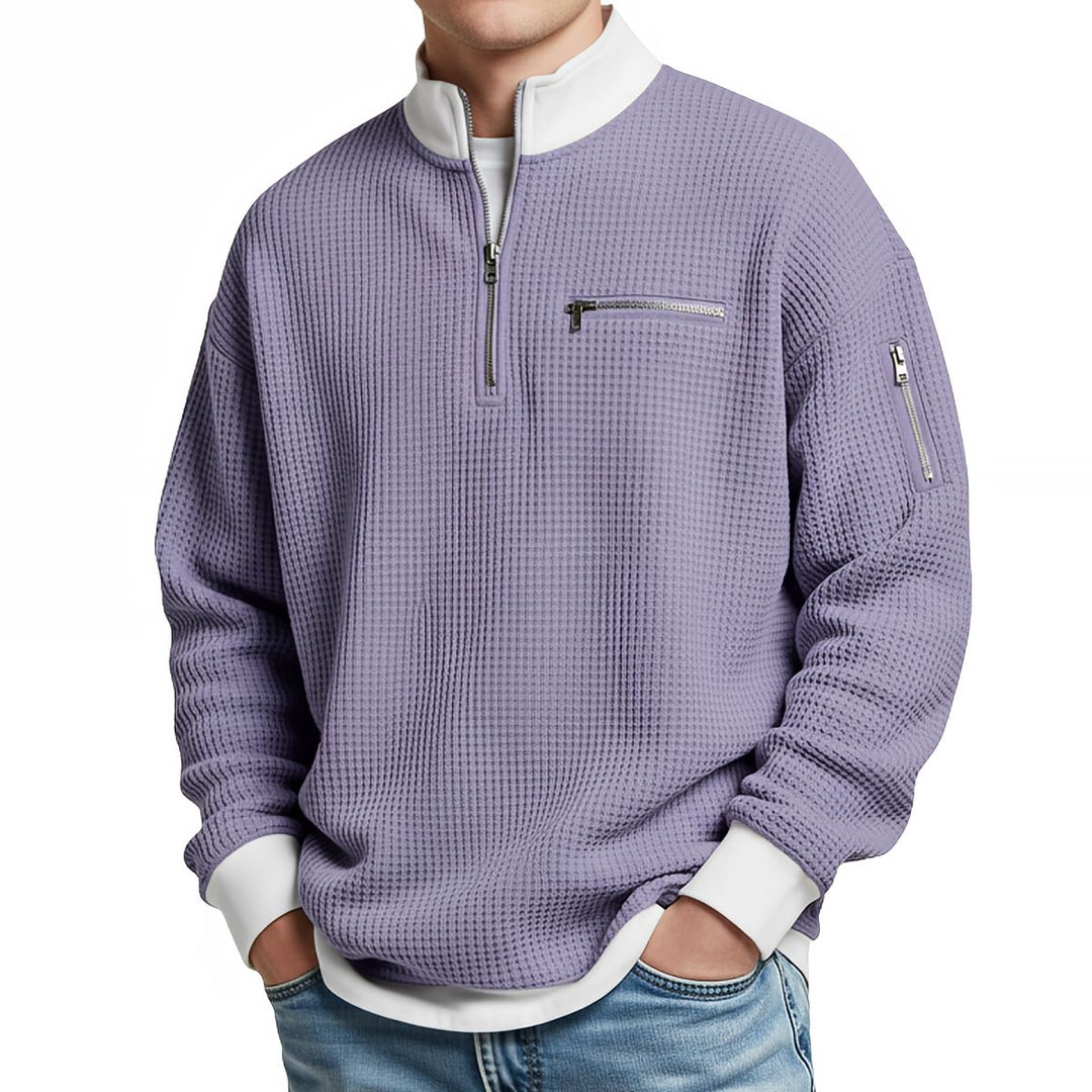 Sommerfeld | Strukturierter Troyer-Pullover
