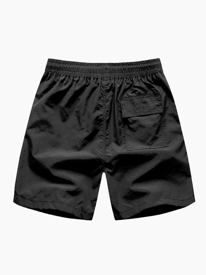 Hemd mit tropischem Blumenmuster & Shorts zum Schwimmen