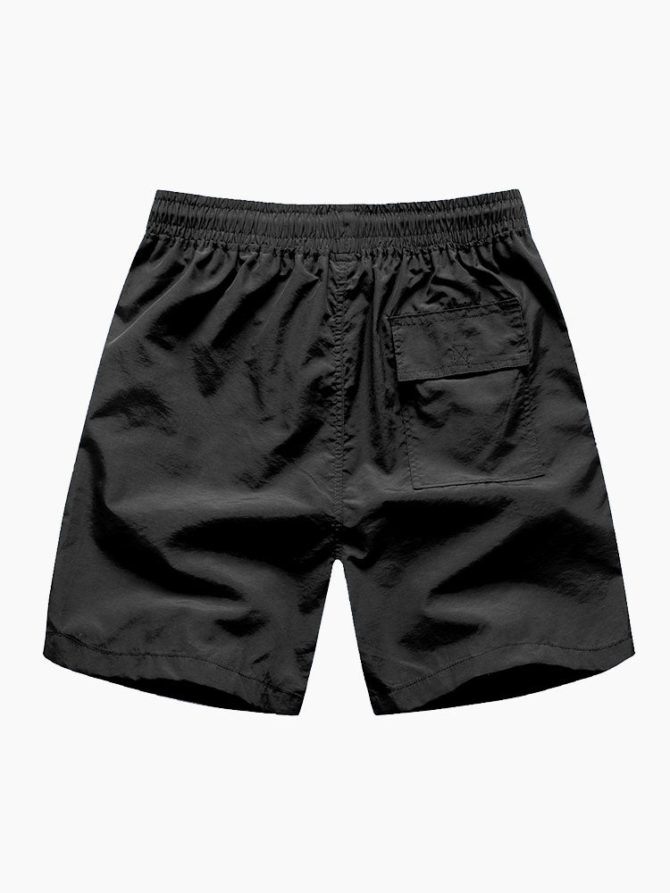 Paisley Patchwork Druck Hemd #Zufälliges Musterdesign# & Swim Shorts