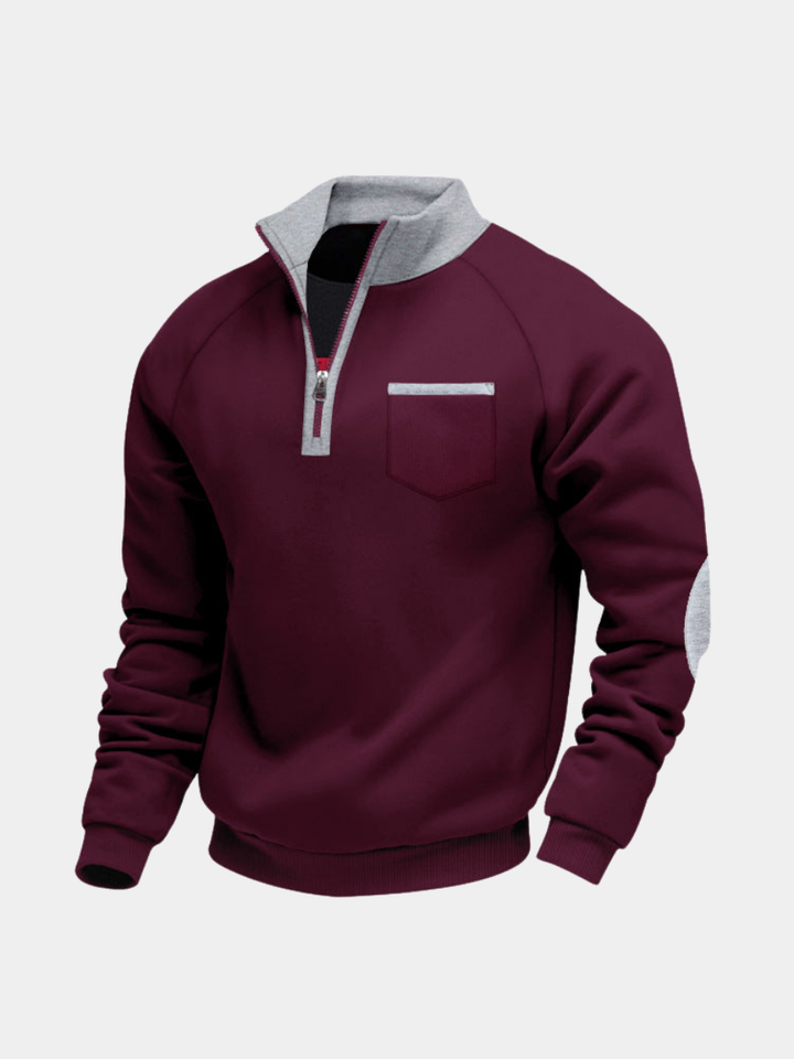 Sommerfeld | Herren-Fleece-Half-Zip-Pullover