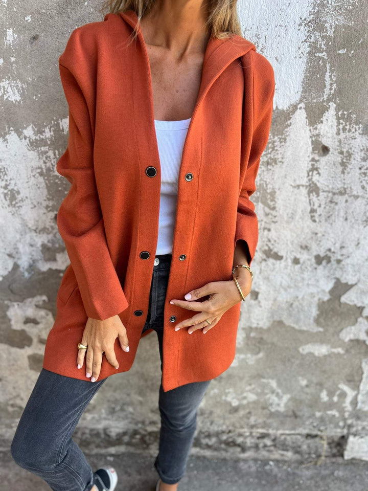 Sommerfeld | Langer Cardigan mit Kapuze für Damen (1 kaufen, 1 GRATIS dazu)