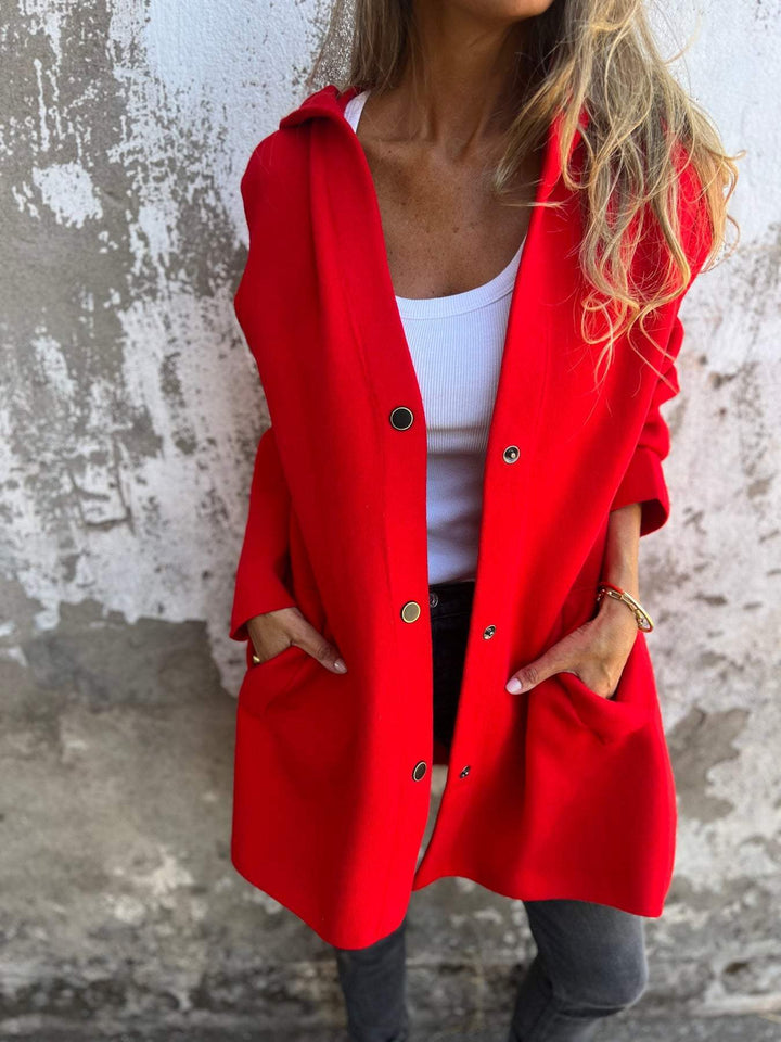 Sommerfeld | Langer Cardigan mit Kapuze für Damen (1 kaufen, 1 GRATIS dazu)