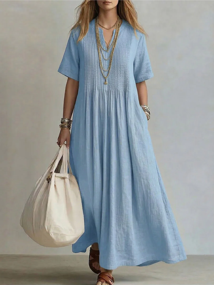 Sommerfeld | Plissiertes Midikleid (2 Kaufen, 1 GRATIS dazu)