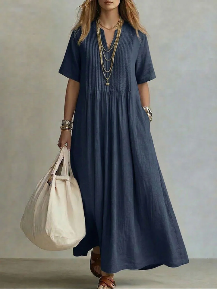 Sommerfeld | Plissiertes Midikleid (2 Kaufen, 1 GRATIS dazu)