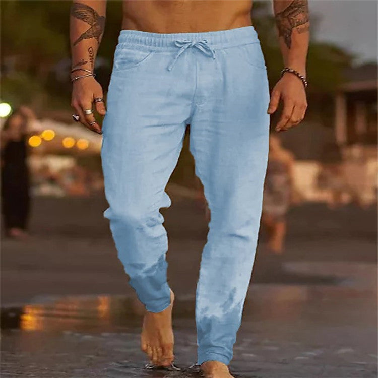 Sommerfeld™ | Lässige Herren Strandhose aus Baumwolle und