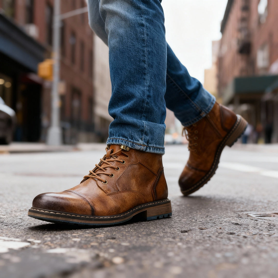 Sommerfeld | Lederstiefel für Herren