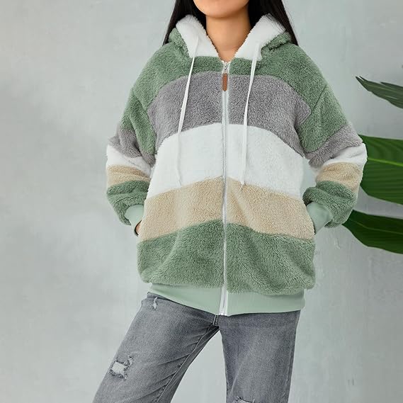 Sommerfeld | Flauschige Fleecejacke für Damen