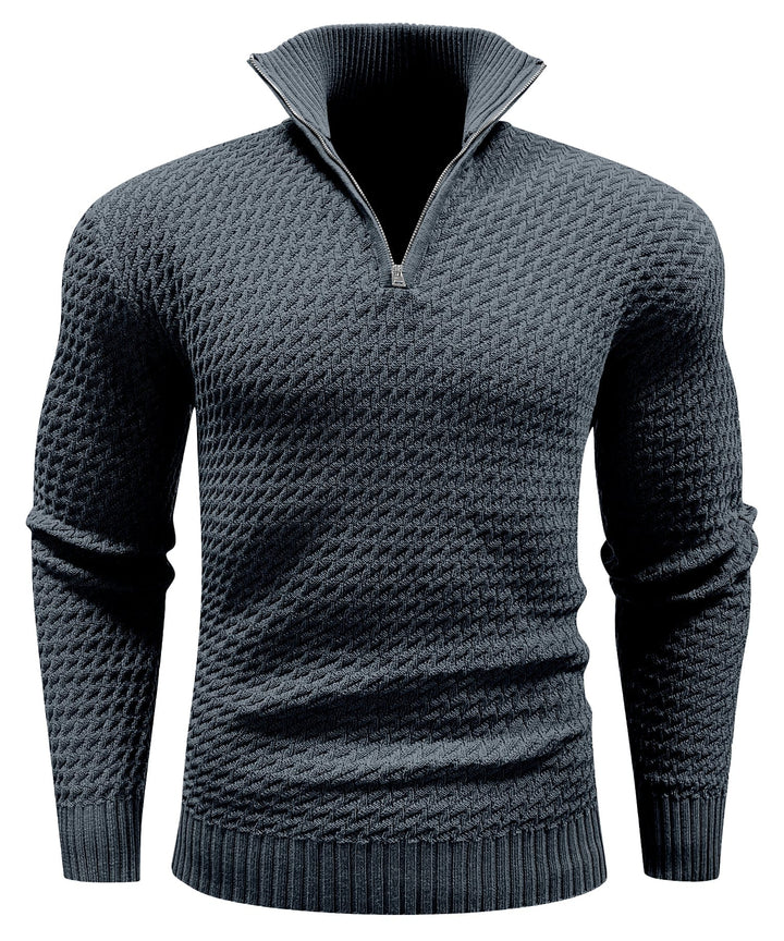 Sommerfeld | Viertel-Zip Rollkragenpullover