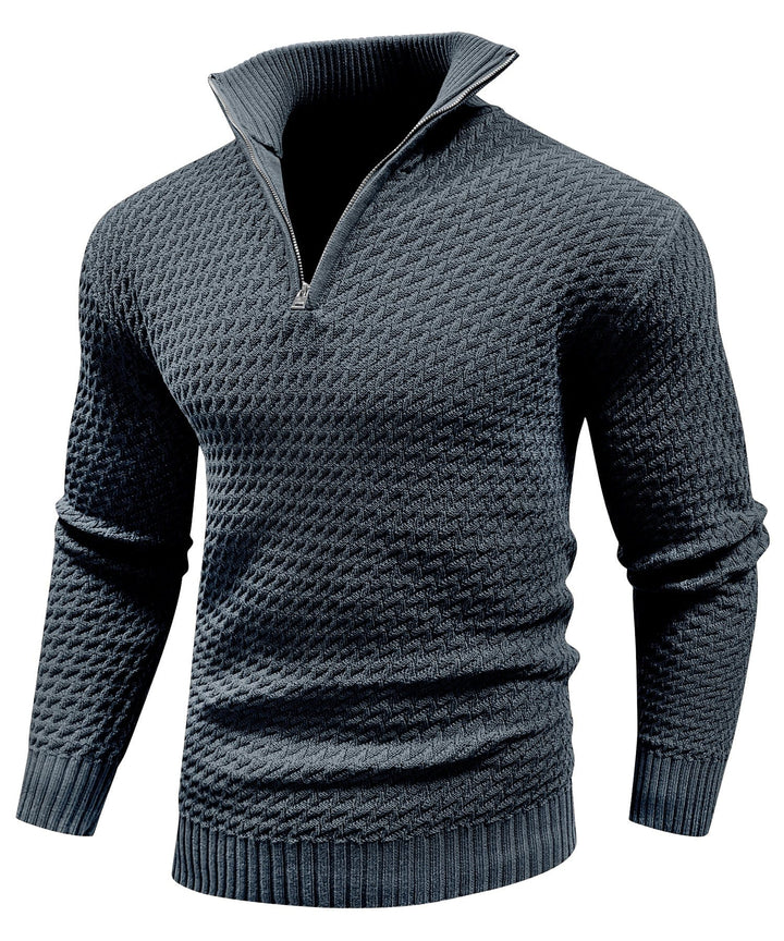 Sommerfeld | Viertel-Zip Rollkragenpullover
