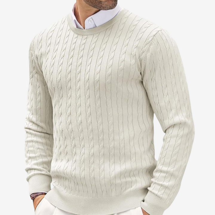 Sommerfeld | Klassischer Zopfmuster-Pullover (1 kaufen, 1 GRATIS dazu)