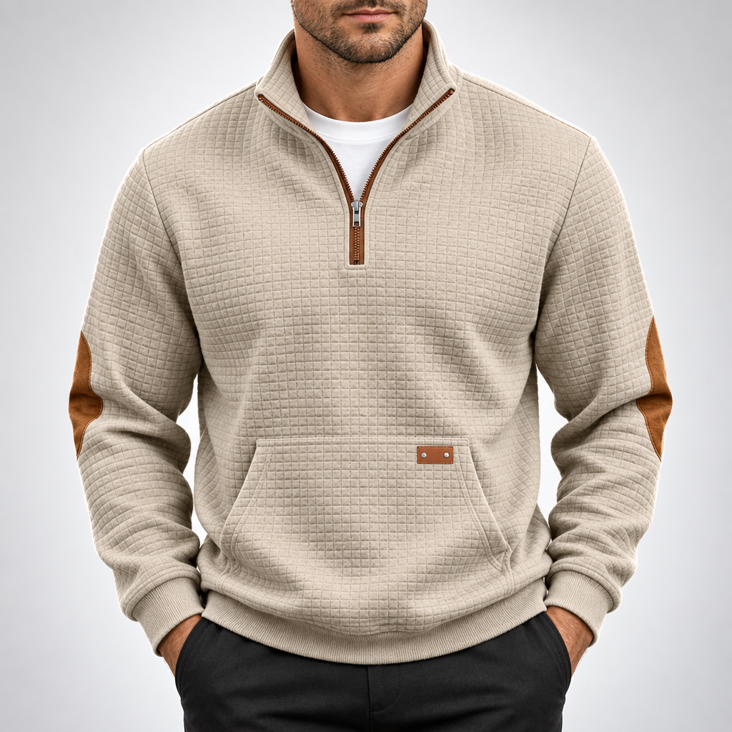 Sommerfeld | Strukturierter Pullover mit Stehkragen (1 Kaufen, 1 GRATIS dazu)