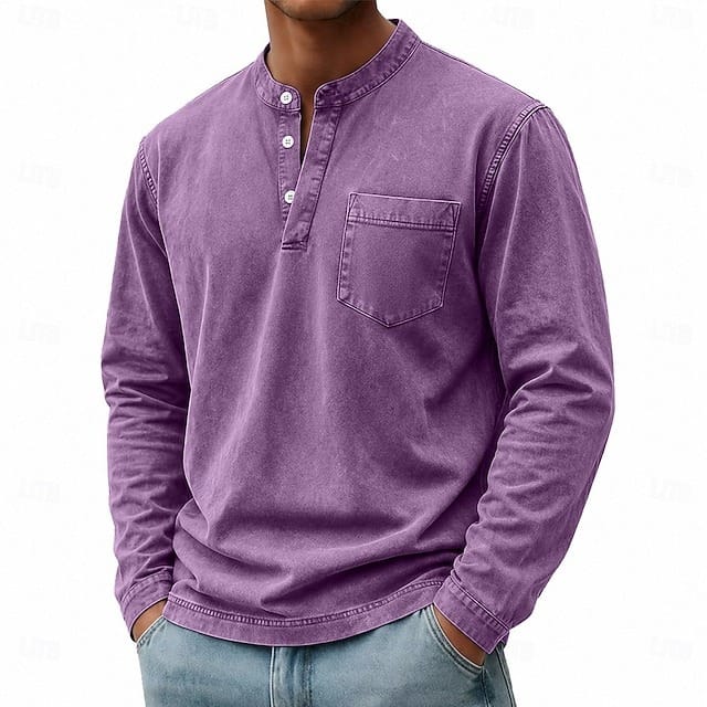 Sommerfeld | Langarm-Henleyshirt aus Baumwolle (1 kaufen, 1 GRATIS dazu)