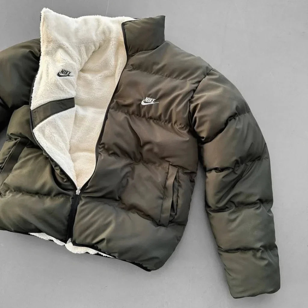 Unisex Wende-Winterjacke