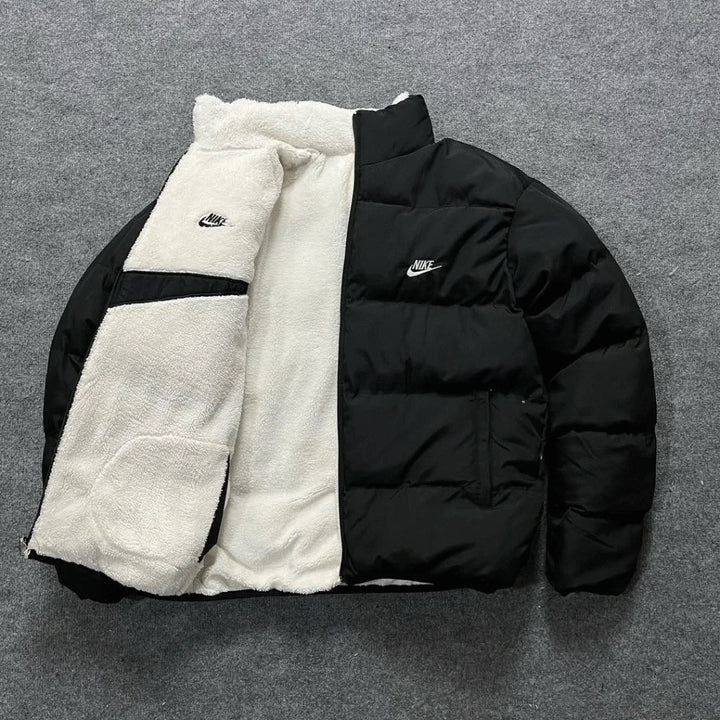 Unisex Wende-Winterjacke