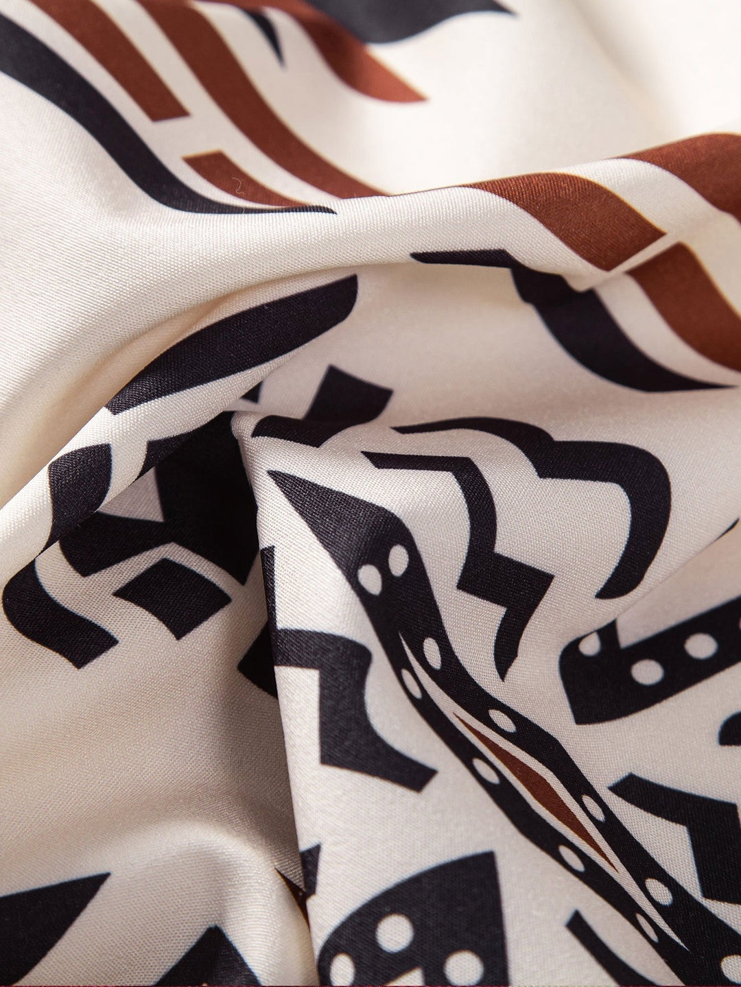 Aztekischer Geometrischer Druck Hemd & Swim Shorts
