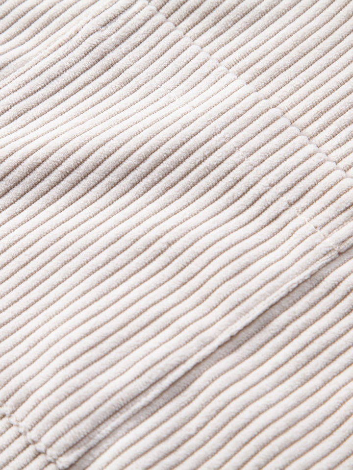 Kurzärmeliges Corduroy Kubanisches Hemd & Shorts