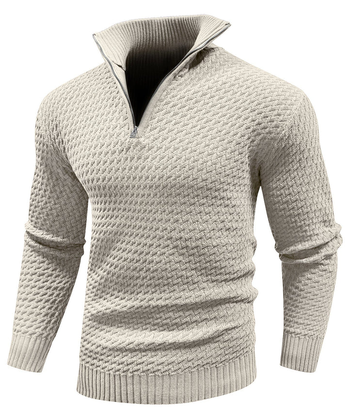 Sommerfeld | Viertel-Zip Rollkragenpullover