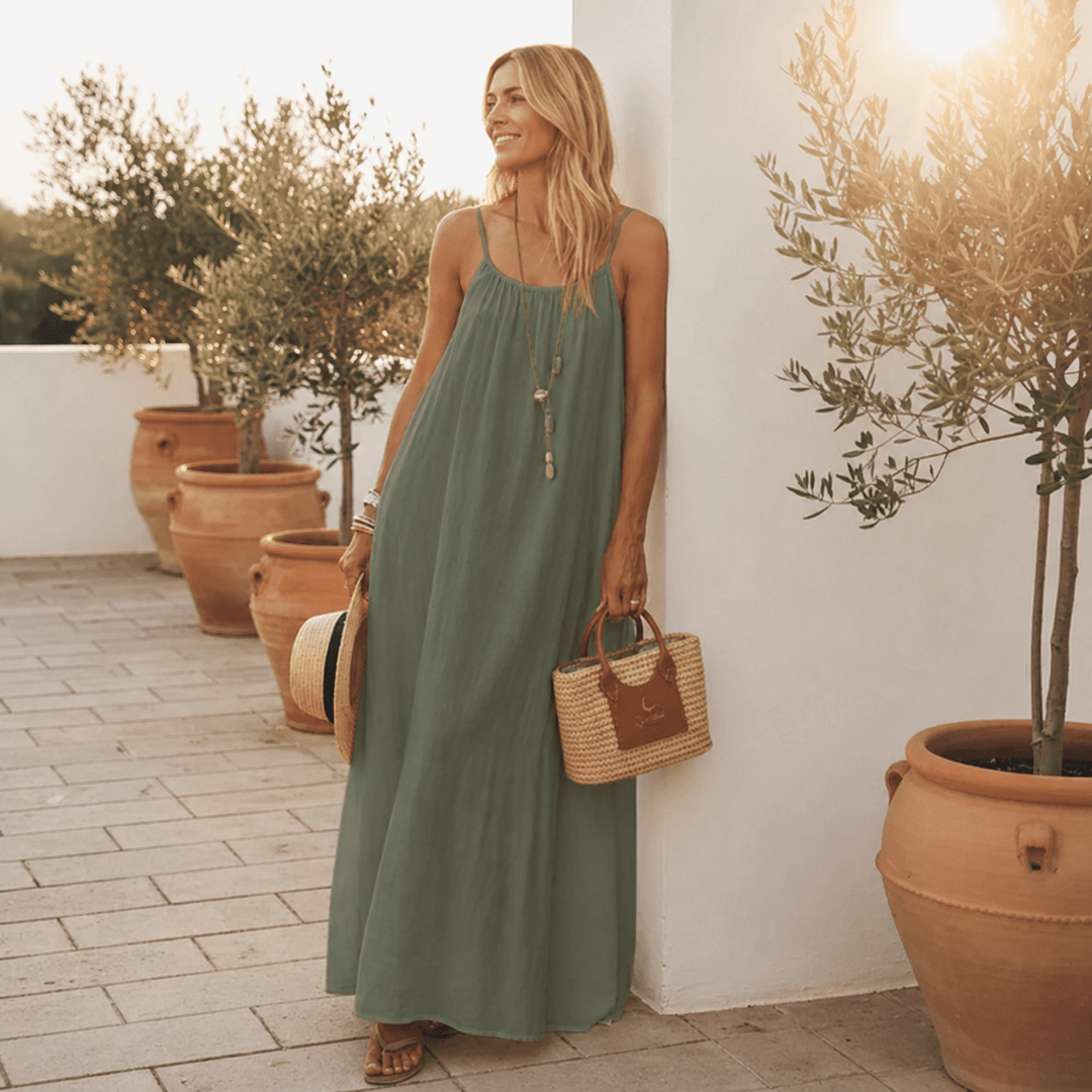 Sommerfeld | Elegantes Sommerkleid mit Rückenausschnitt