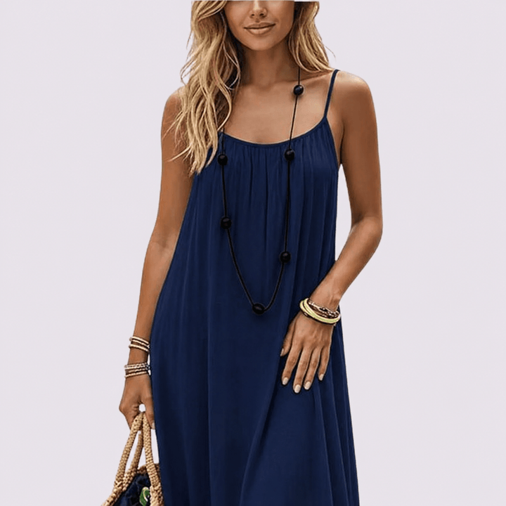 Sommerfeld | Elegantes Sommerkleid mit Rückenausschnitt