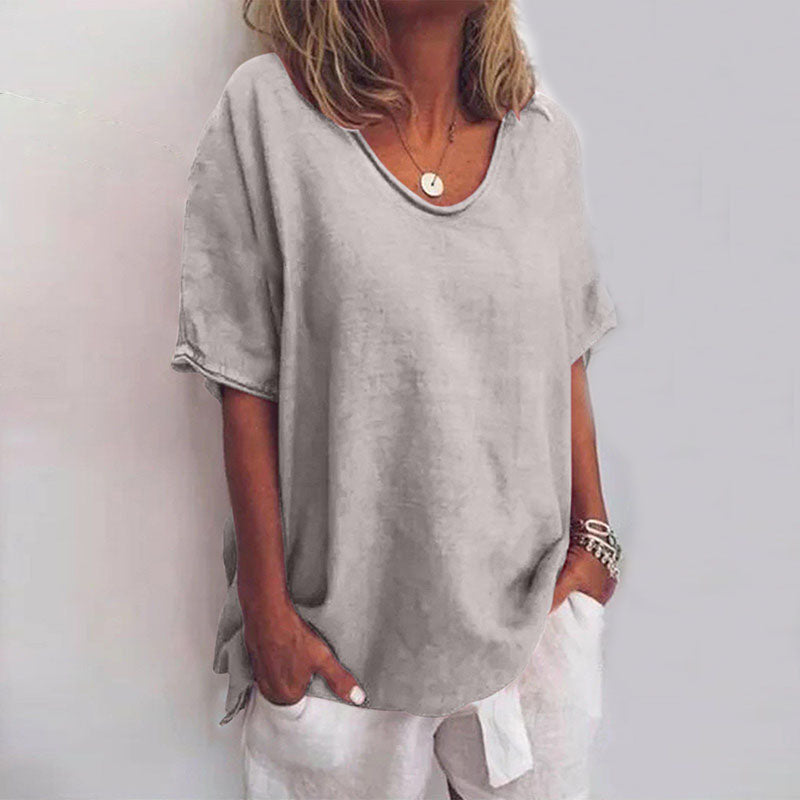 Sommerfeld | Lockeres Komfort-T-Shirt für Damen (1 Kaufen, 1 GRATIS dazu) Normaler Preis
