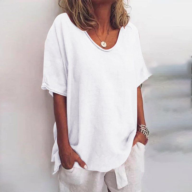 Sommerfeld | Lockeres Komfort-T-Shirt für Damen (1 Kaufen, 1 GRATIS dazu) Normaler Preis