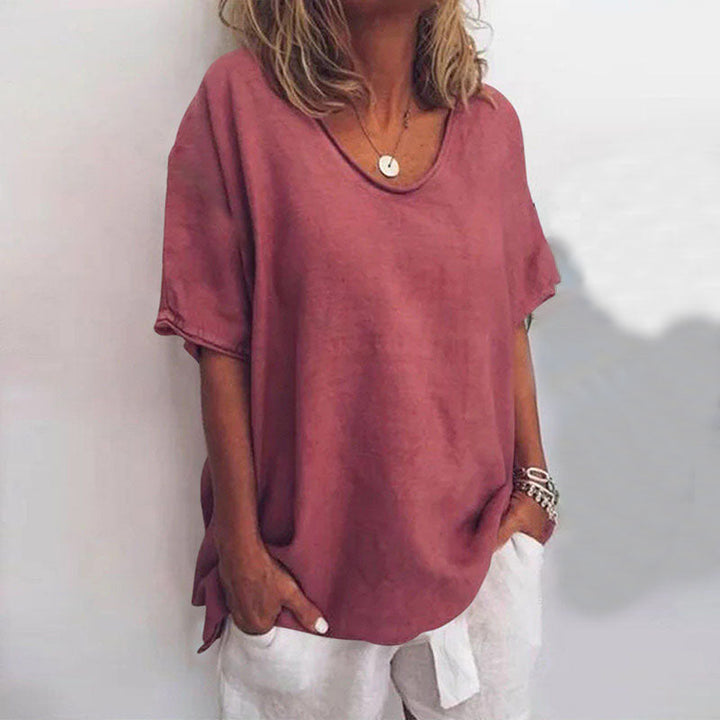 Sommerfeld | Lockeres Komfort-T-Shirt für Damen (1 Kaufen, 1 GRATIS dazu) Normaler Preis