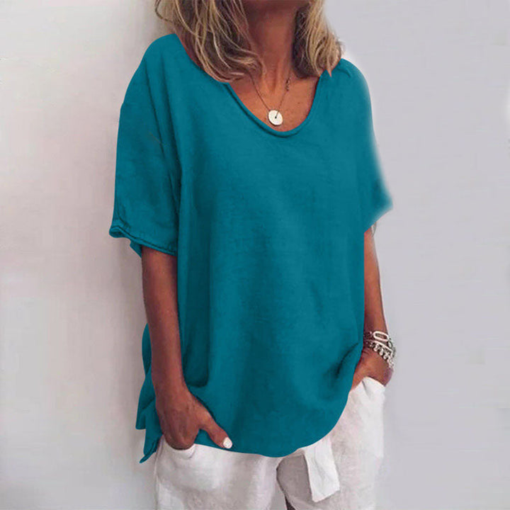 Sommerfeld | Lockeres Komfort-T-Shirt für Damen (1 Kaufen, 1 GRATIS dazu) Normaler Preis