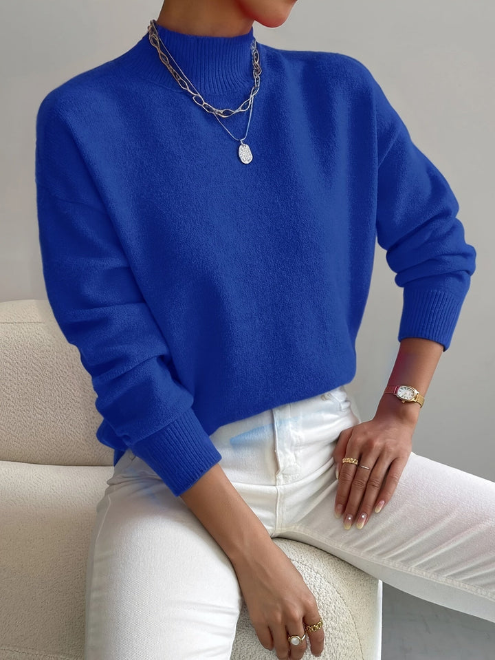 Sommerfeld | Weicher Damenpullover mit Stehkragen (1 Kaufen, 1 GRATIS dazu)
