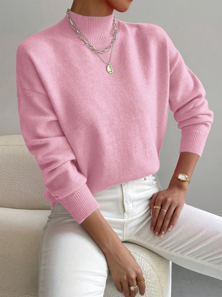 Sommerfeld | Weicher Damenpullover mit Stehkragen (1 Kaufen, 1 GRATIS dazu)