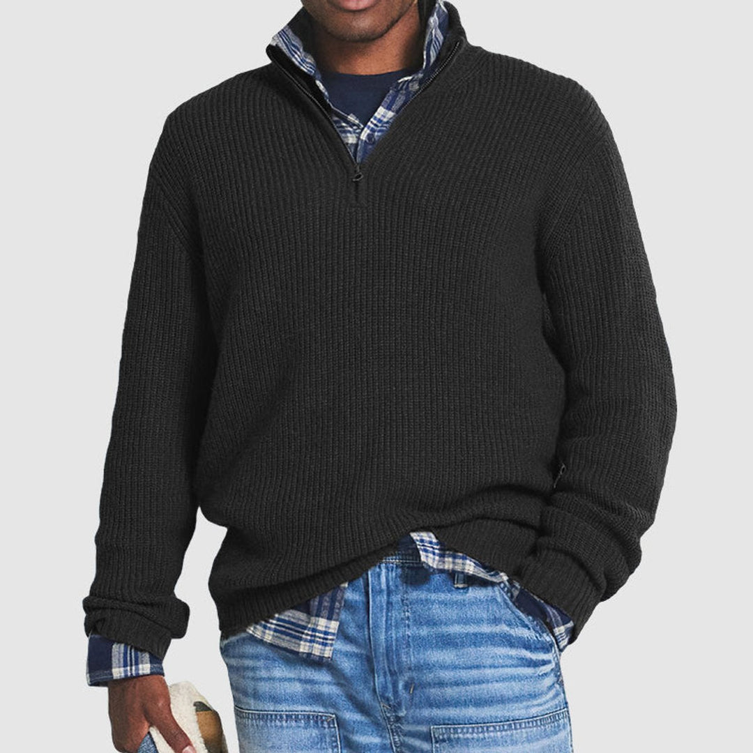 Sommerfeld | Gerippter Troyer-Pullover (1 kaufen, 1 GRATIS dazu)