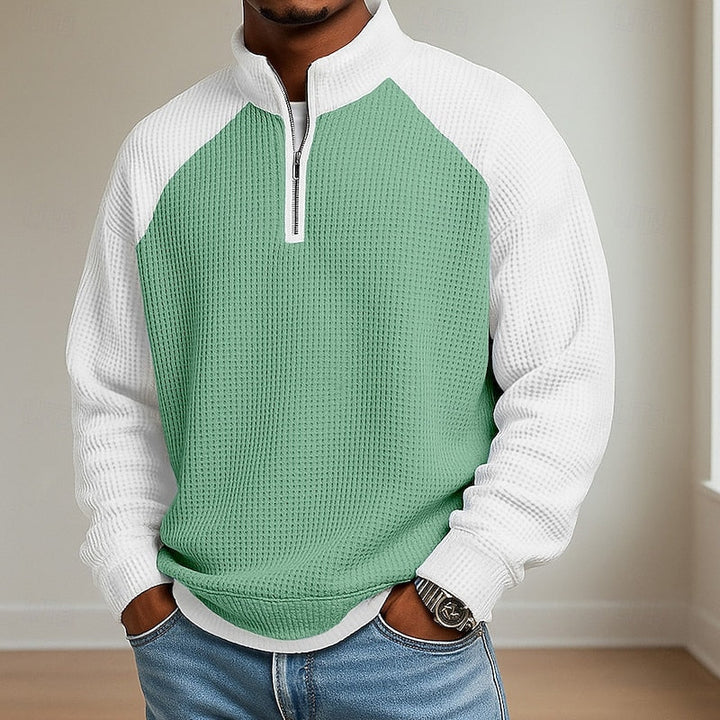 Sommerfeld | Strukturierter Troyer-Pullover (1 kaufen, 1 GRATIS dazu)