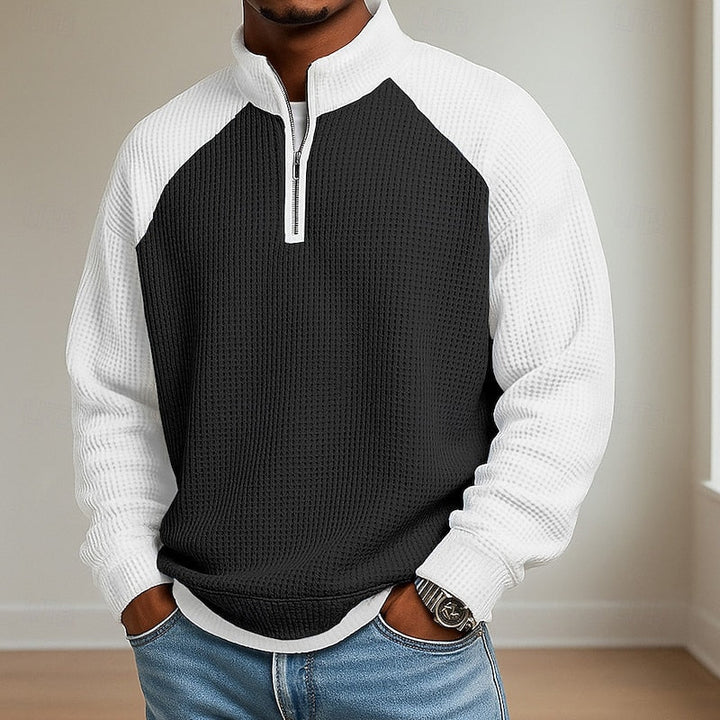 Sommerfeld | Strukturierter Troyer-Pullover (1 kaufen, 1 GRATIS dazu)