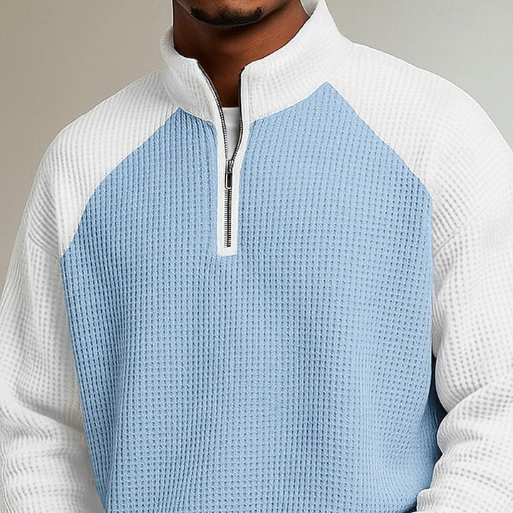 Sommerfeld | Strukturierter Troyer-Pullover (1 kaufen, 1 GRATIS dazu)