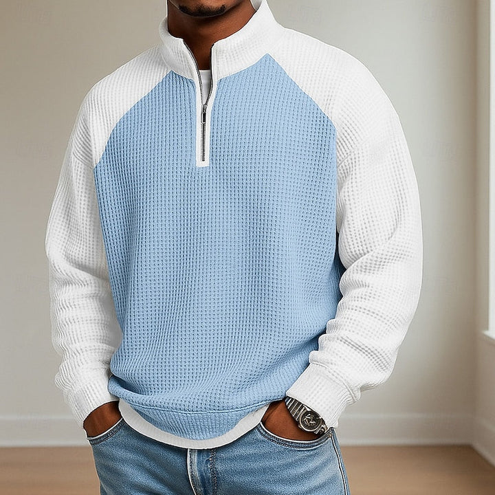 Sommerfeld | Strukturierter Troyer-Pullover (1 kaufen, 1 GRATIS dazu)